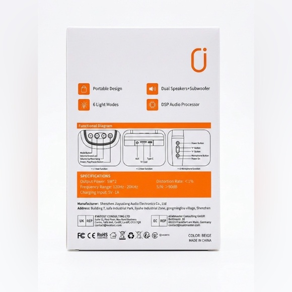 Portable Karaoke Machine with Wireless Microphone - Picture 3 of 3